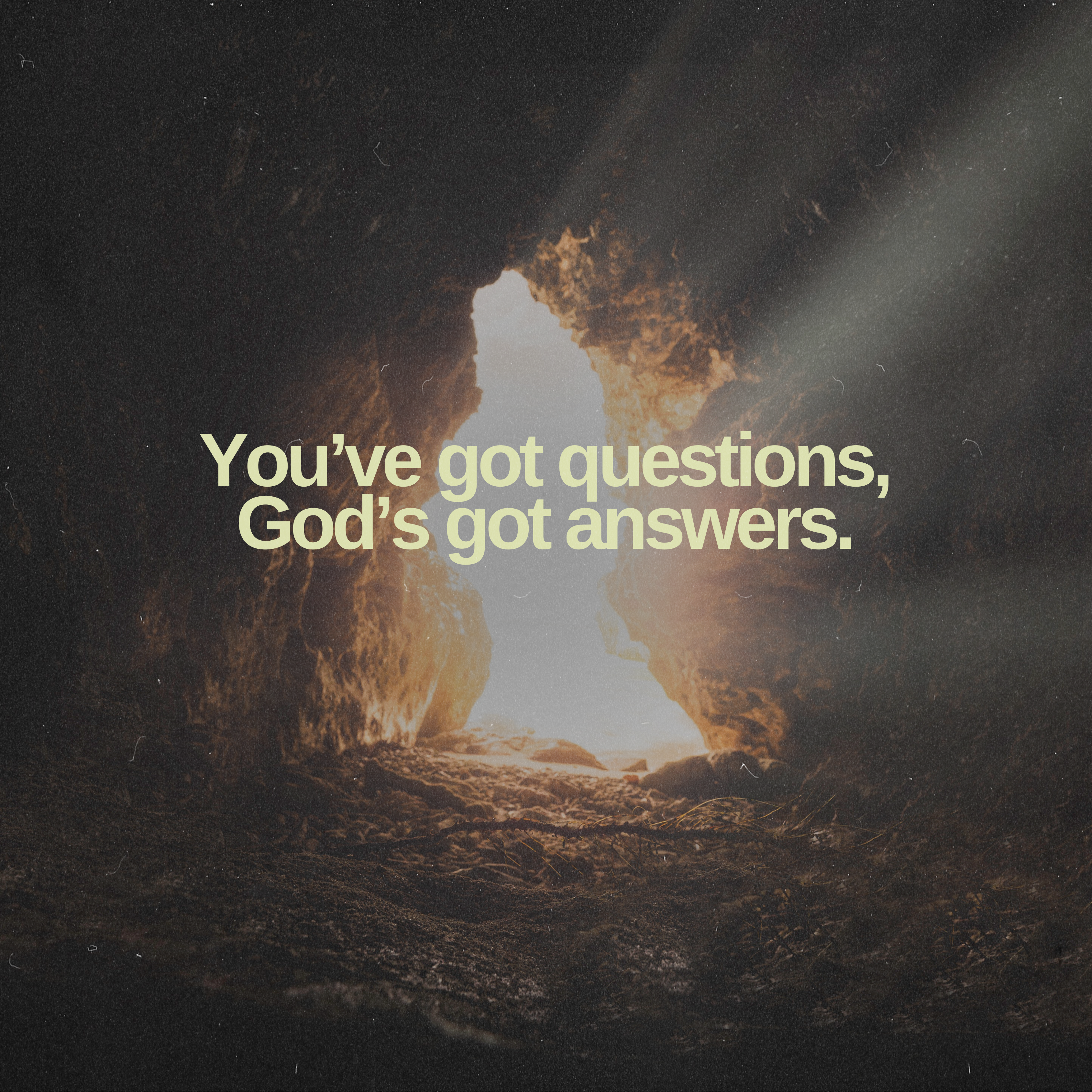 You've Got Questions, God's Got Answers episode artwork
